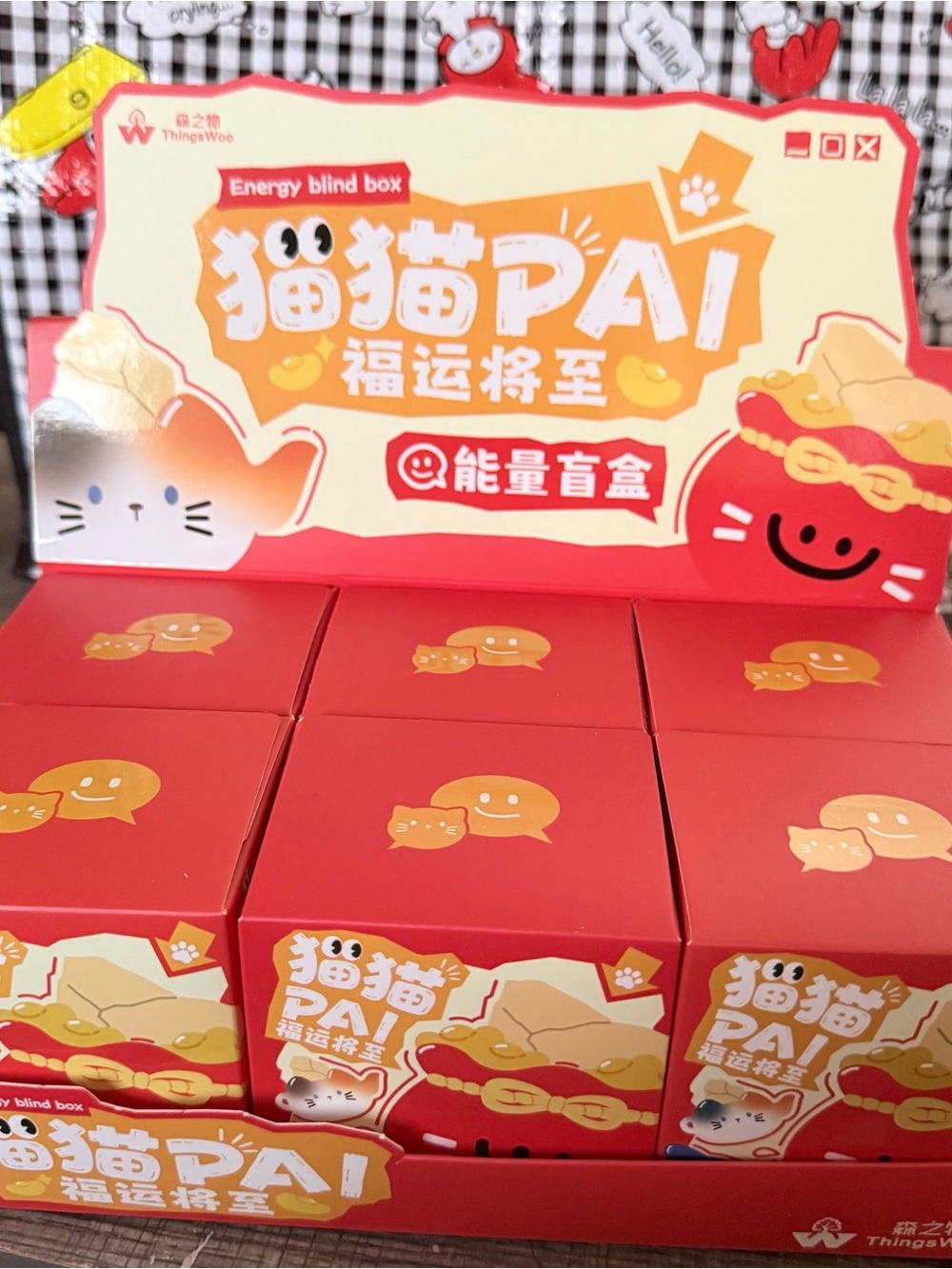 Cat Pai Energy Blind Box Full Case of 6 sealed